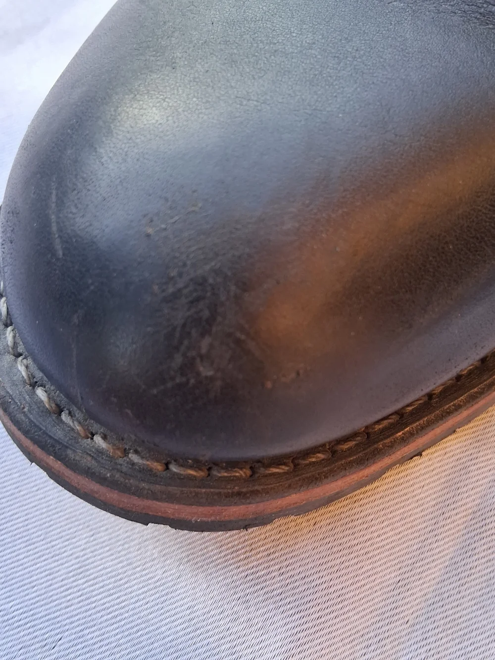 Red Wing Shoes Black Leather Chukka Boots Sz.13 Made In Usa